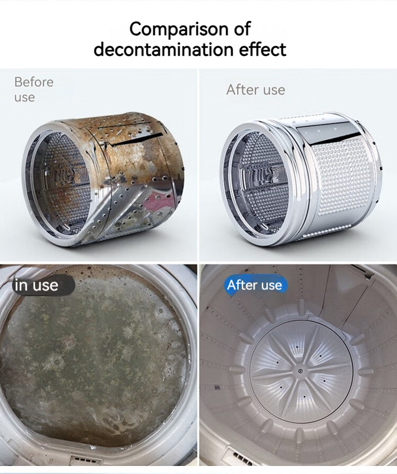 Soak-Free Laundry Sink Clean – Deep Descaling and Bacterial Inhibition