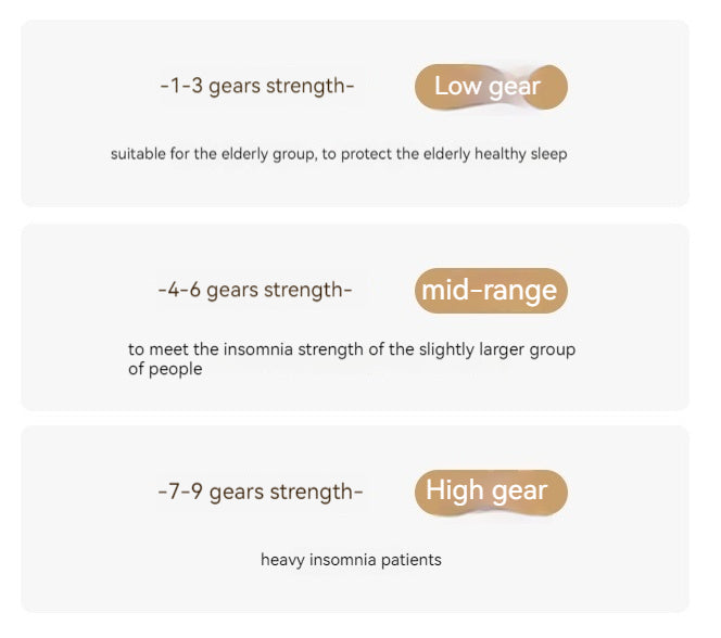 CES Low-Frequency Pulse Sleeping Instrument - Effective Non-Drug Sleep Support