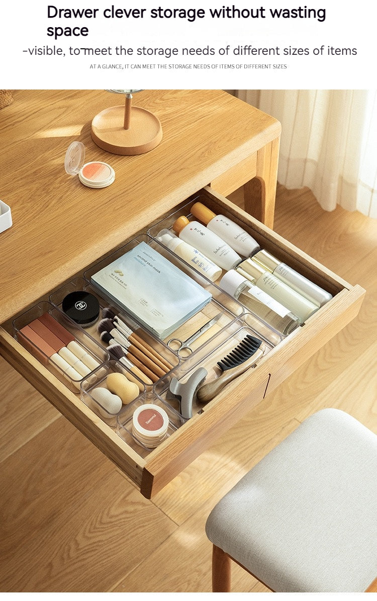 5-size multipurpose Drawer Organizer for bedroom and bathroom